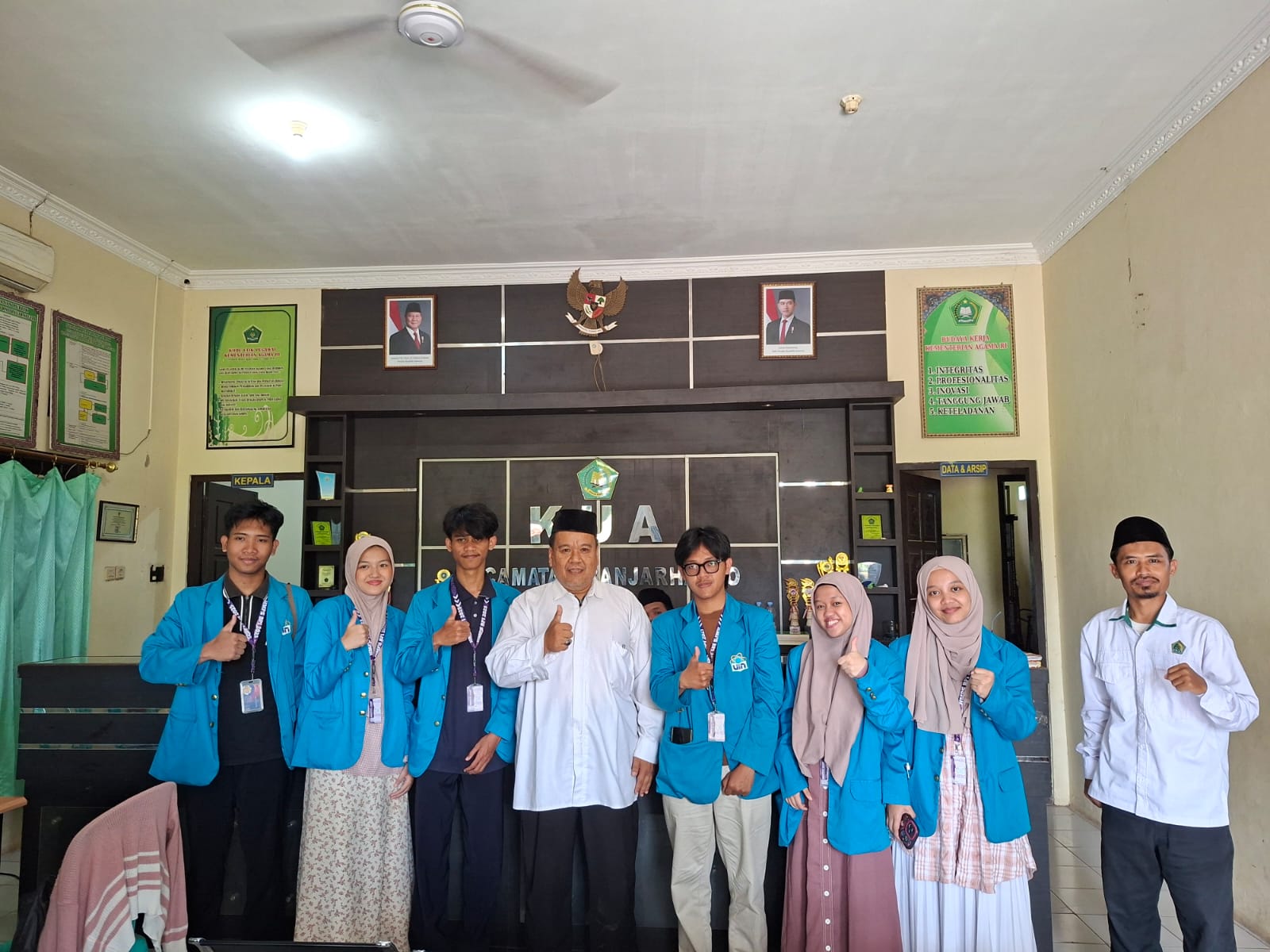 Ruang Kerja KANTOR URUSAN AGAMA BANJARHARJO